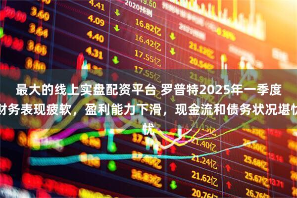 最大的线上实盘配资平台 罗普特2025年一季度财务表现疲软，盈利能力下滑，现金流和债务状况堪忧